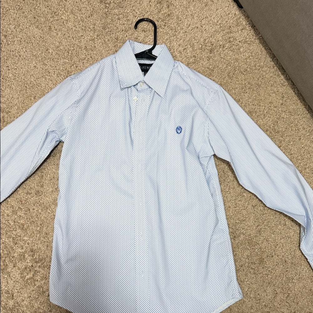 Ralph Lauren Kids Blue Button Down Shirt